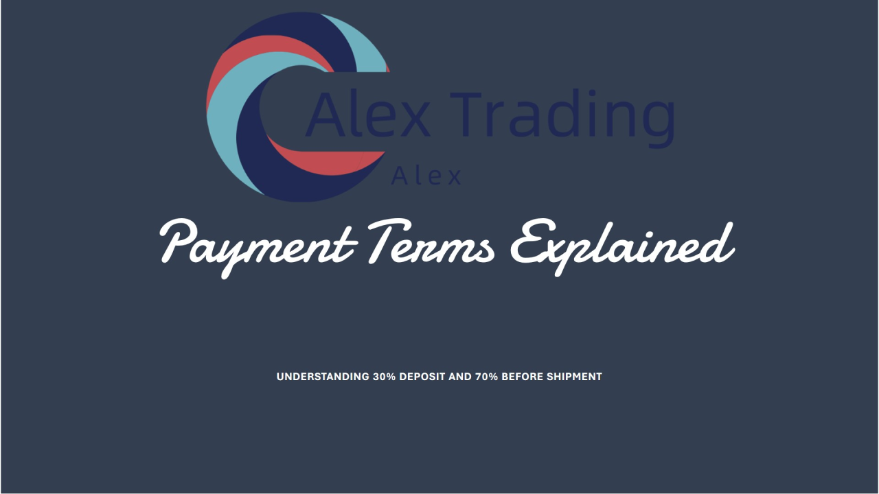 China supplier payment terms: what to clarify before confirming an order cover image