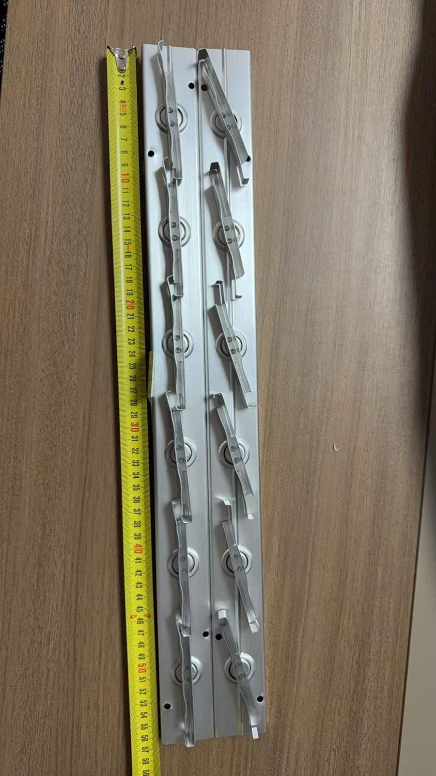 Aluminum alloy clamps sourced from China for South Asia industrial project