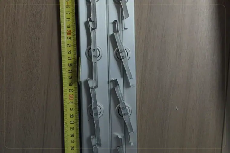 Aluminum alloy clamps sourced from China for South Asia industrial project