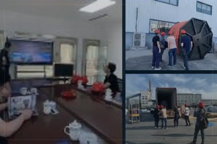 Qingdao conveyor belt factory visit case example